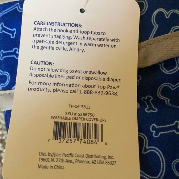 Top Paw Other Top Paw Dog Diaper Cover Size Small 2 Pk Poshmark